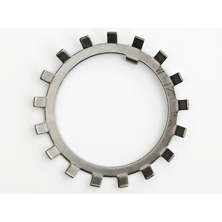 Huyett External Tooth Lock Washer, Steel, Plain Finish W-20